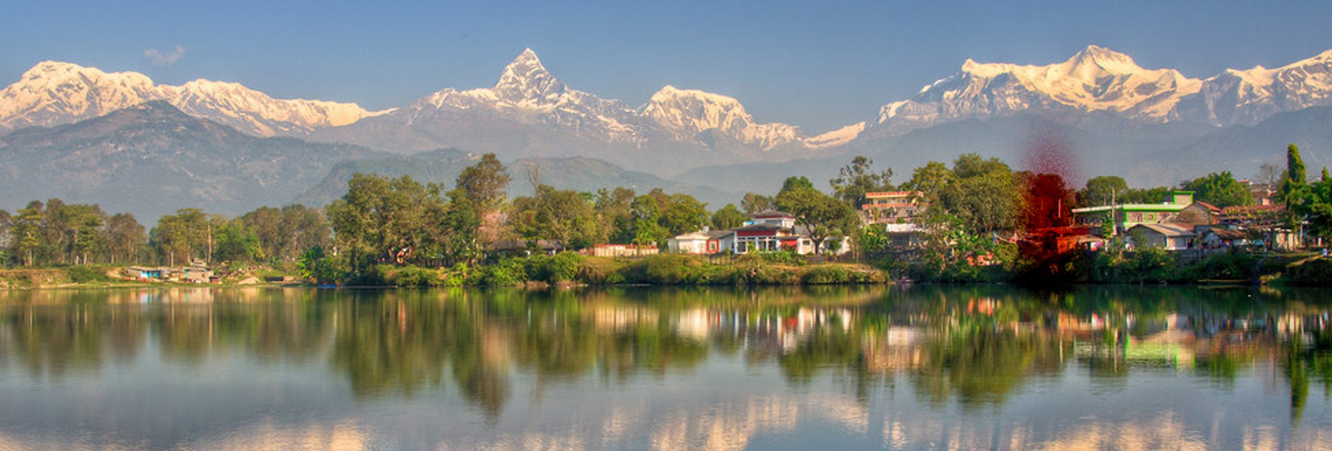 Mountain View from Pokhara